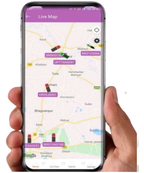 GPS Tracking Illustration